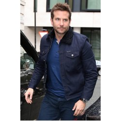 Burnt Bradley Cooper Bomber Jacket